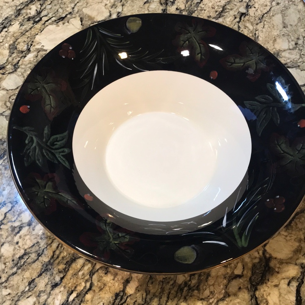 Crate and barrel ceramic server